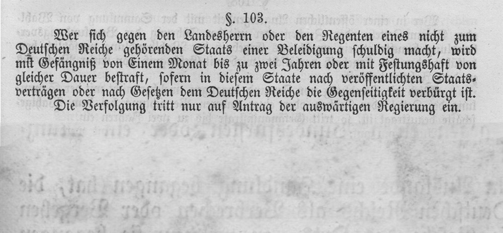 Meta-Maß: Und noch was zur Schmähkritik